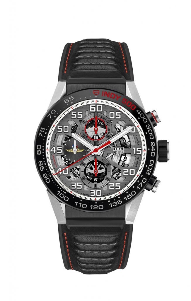 TAG Heuer special edition Indy 500 Caliber Heuer 01 Automatic Chronograph, 2017