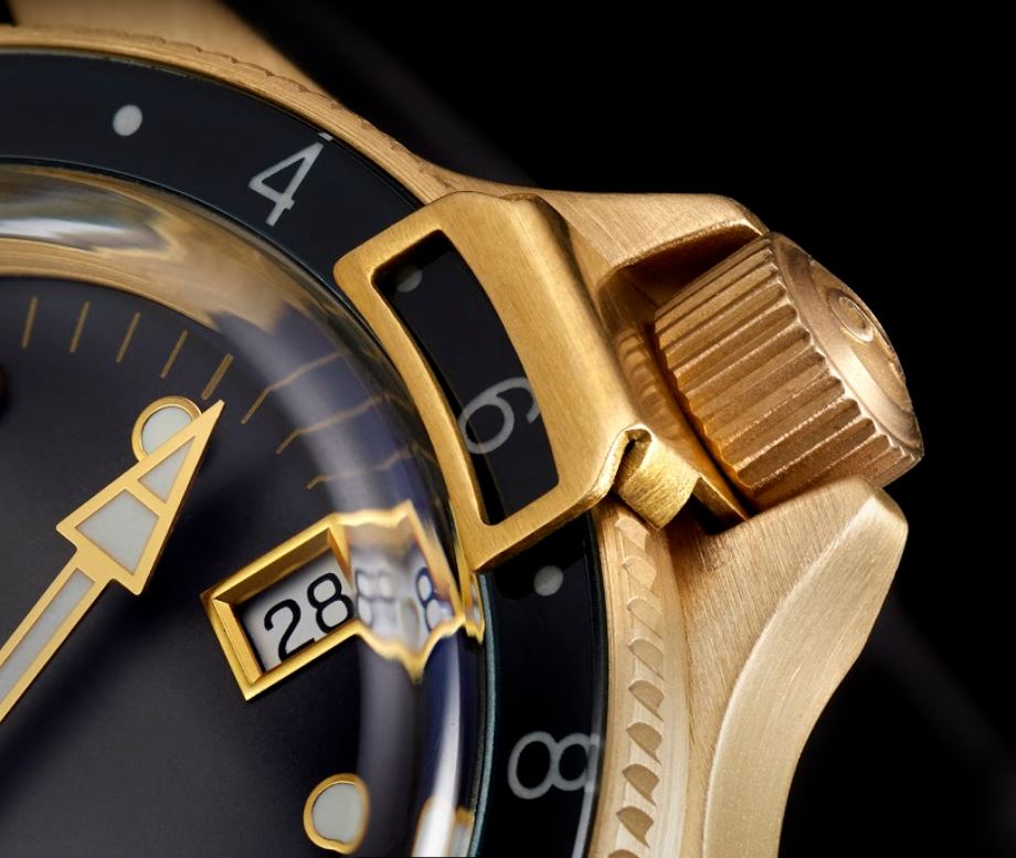 Yema Superman GMT Bronze watch 