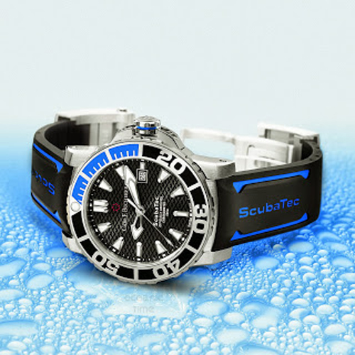 The Carl F Bucherer Patravi ScubaTec is the brand's first dive watch. 