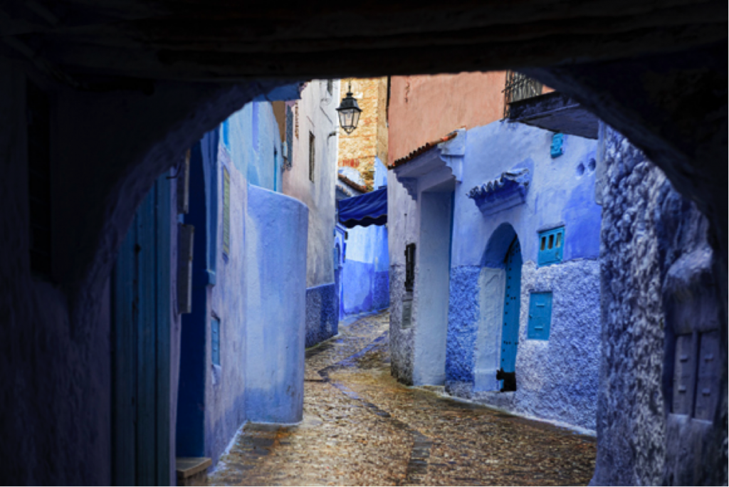 Chefchaquen, Morocco @Steve McCurry