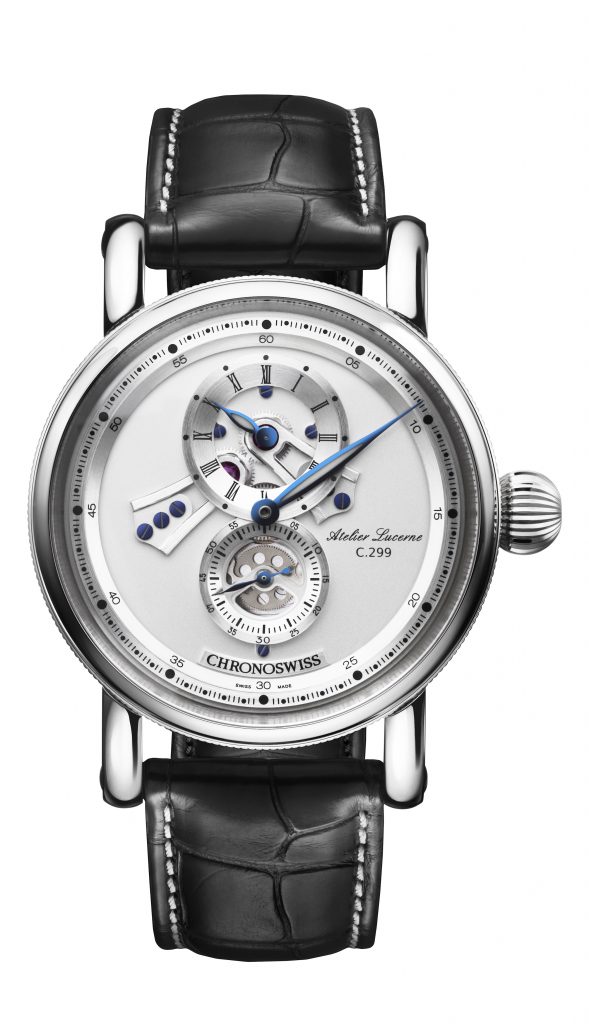 Chronoswiss Flying Regulator Open Gear watch retails for just about $6,500. 