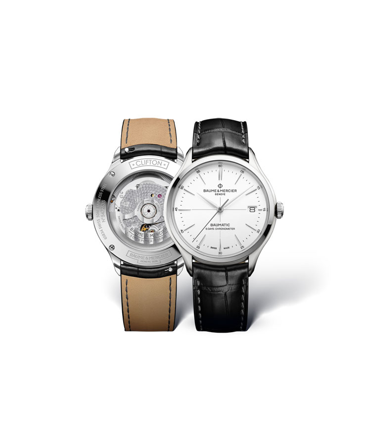 Baume & Mercier Clifton Baumatic(TM) COSC-certified chronometer 