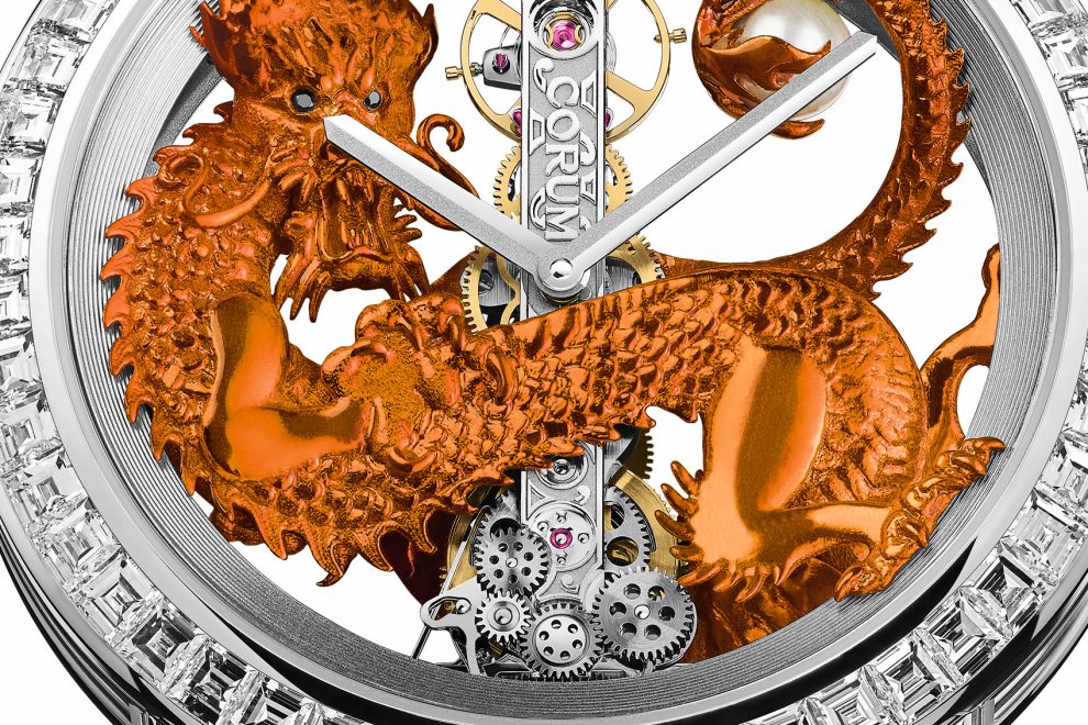 Corum Golden Bridge Round Dragon watch