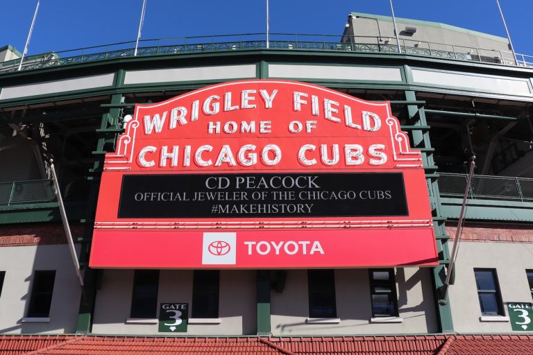 Cubs x C.D. Peacock Announcement Photo Chicago Cubs, C.D. Peacock