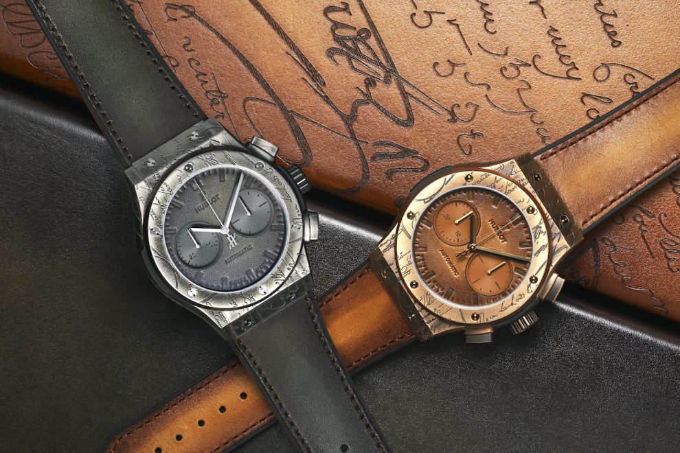 Hublot Berluti Scritto watches