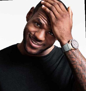 LeBron James took an active role in the design of the new Royal Oak Offshore Limited Edition watch that bears his name.