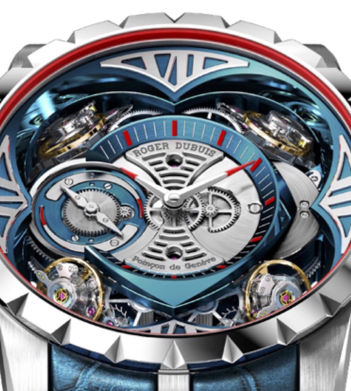 The cobalt is achieved via a rare MicroMelt(R) procedure and is used in less than 1 percent of the world's metallurgy. The watch retails for more than $350,000.