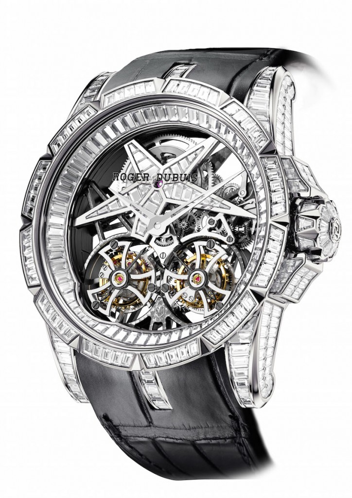 Excalibur Star of Infinity Baguette watch