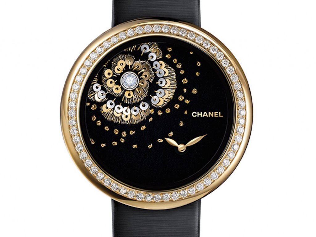 Chanel Mademoiselle Prive' floral dial