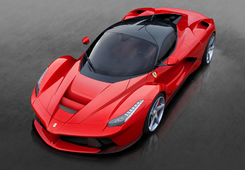 Ferrari-LaFerrari -- inspiration for the watch.