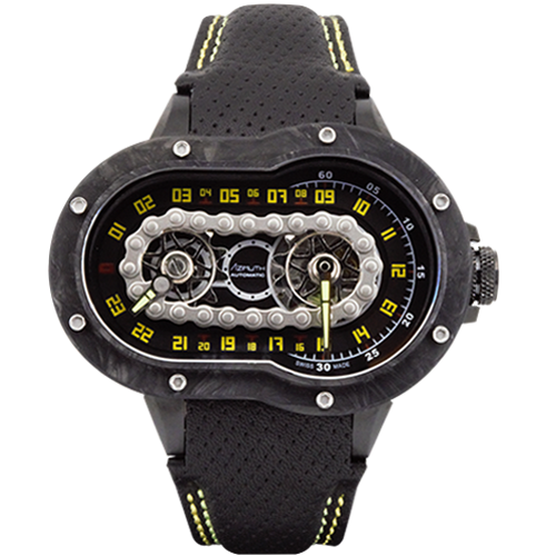 Azimuth SP-1 Crazy Rider motorcycle-inspired watch. 
