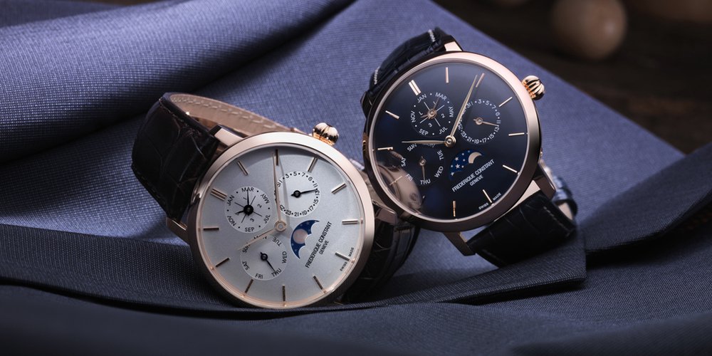 The Frederique Constant Perpetual Calendar houses the FC 775 in-house-made caliber