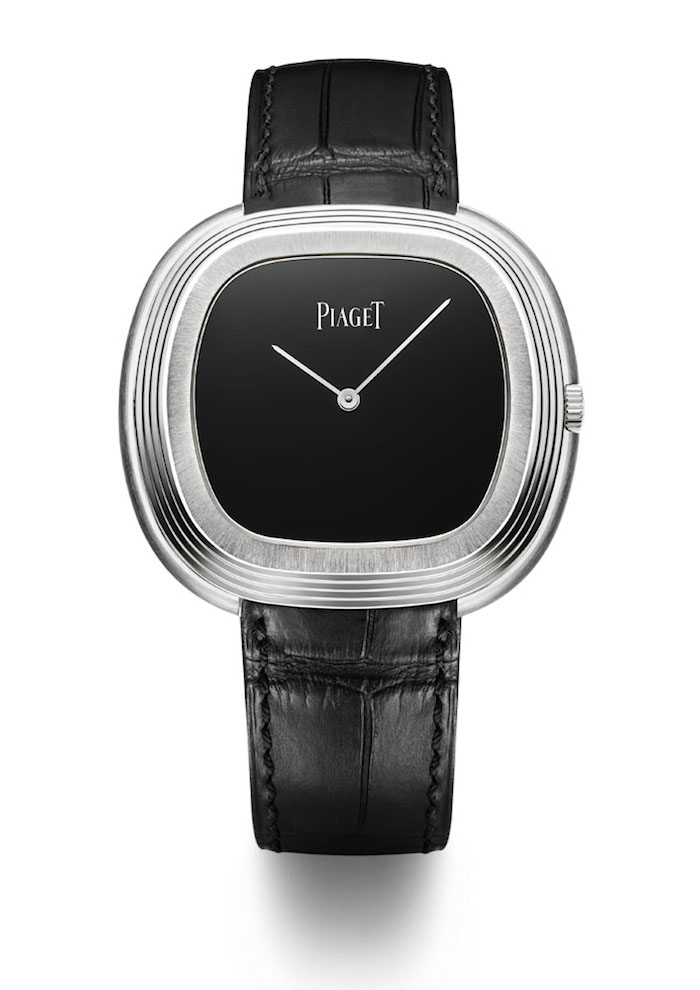 Piaget Black Tie Vintage Inspired watch-- based on a Piaget watch worn by Andy Warhol in the 1960's. 