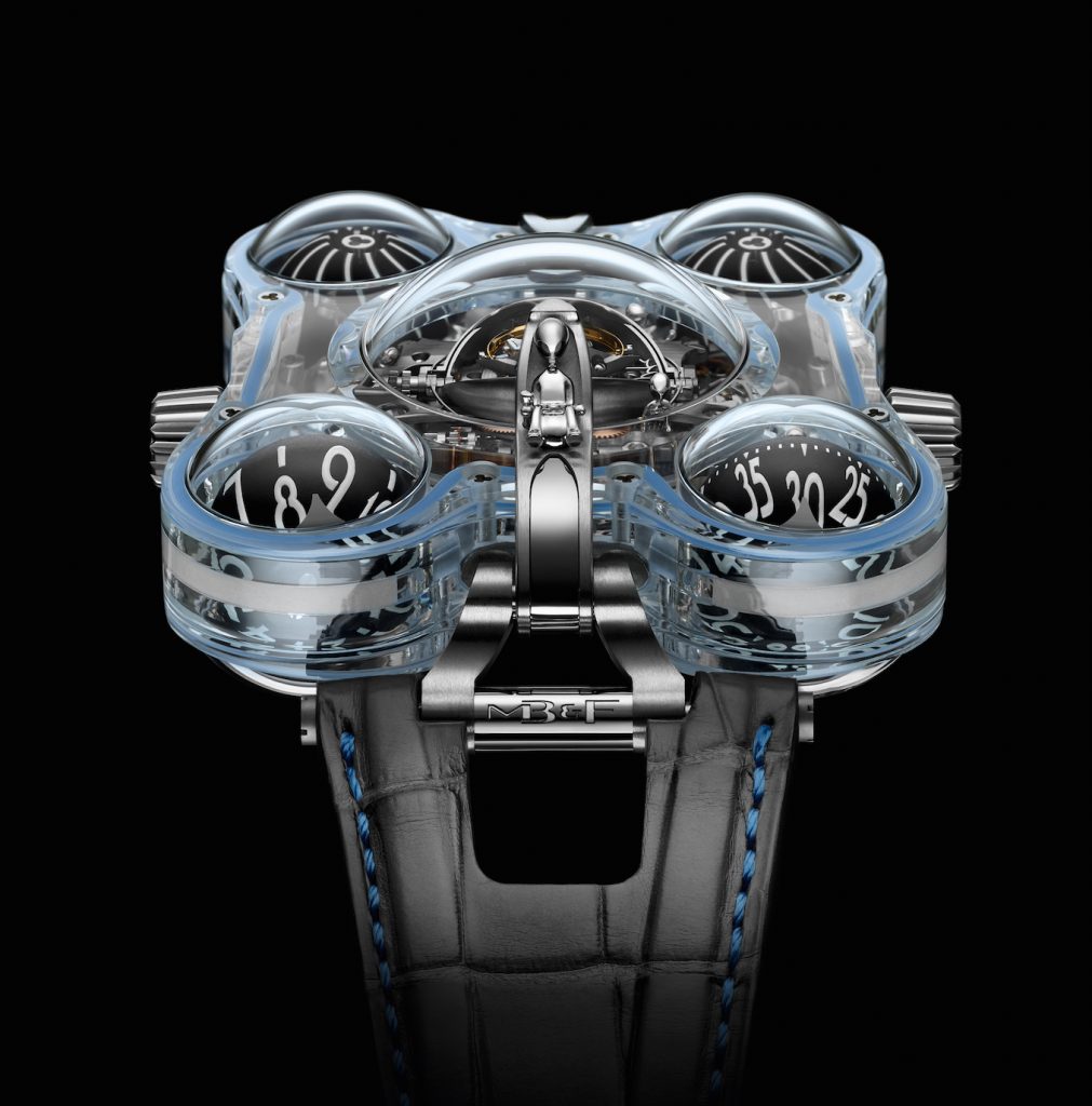 MB&F Horological Machine No. 6 Alien Nation watch -- with aliens inside. 