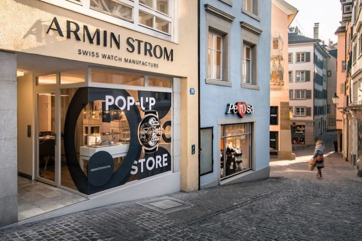 Armin Strom pop-up store