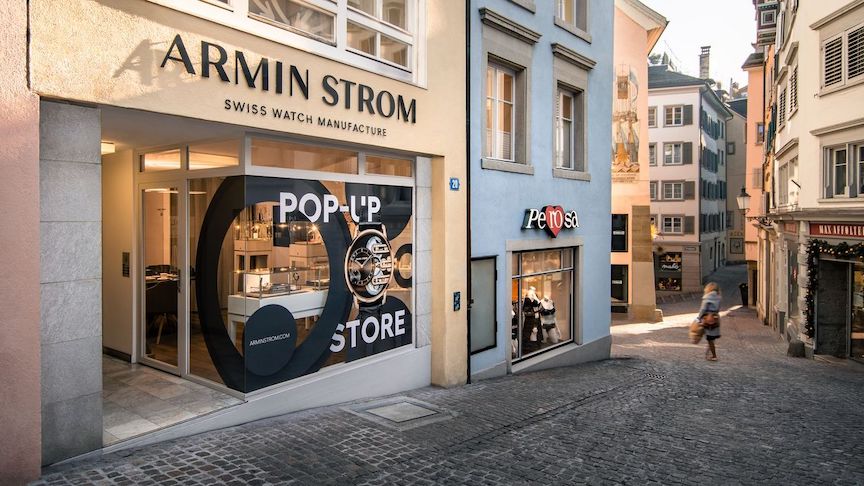 Armin Strom pop-up store