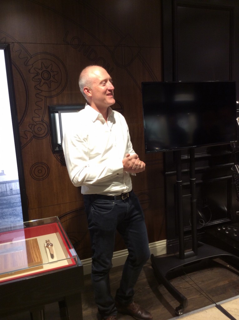 Andrew Martin at the NY Bremont Boutique