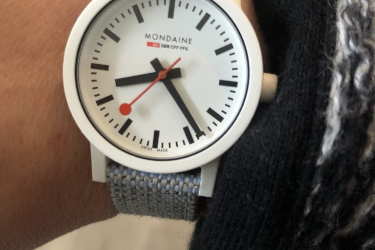 Mondaine sustainable Essence watch