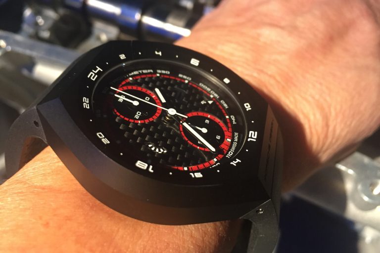 The Porsche Design Monobloc Actuator chronograph is revolutionary in design and technology.