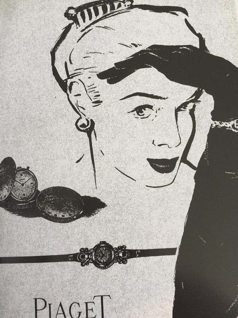 In the 1950's, thanks to Valentin Piaget, Piaget advanced its work in developing slim jewelry watches for women. 
