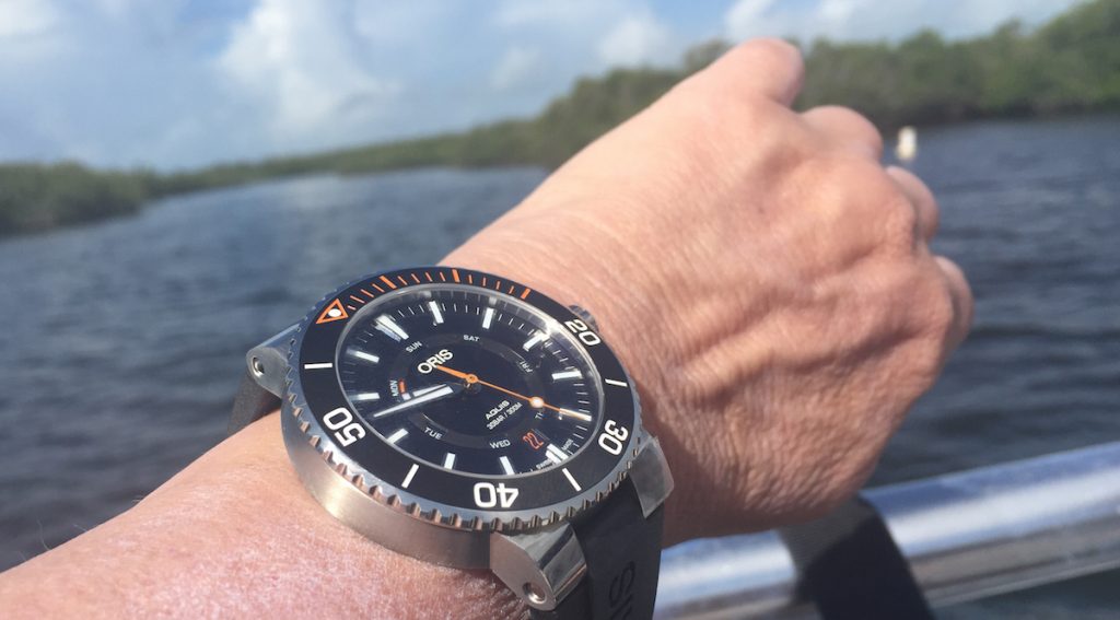 Oris Staghorn Restoration Limited Edition dive watch (photo: R. Naas)
