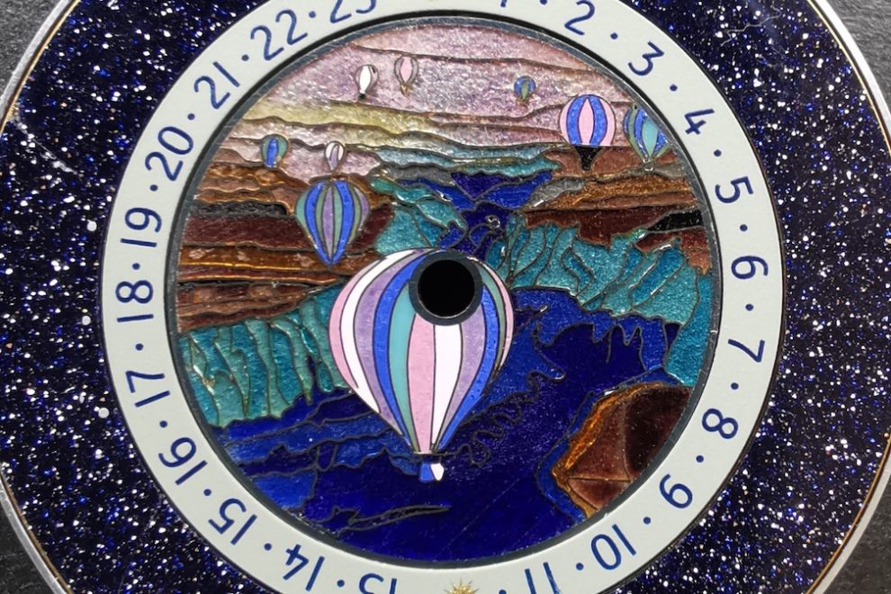 the Sunset over Cappadocia dial on the new Andersen Geneve, BCHH