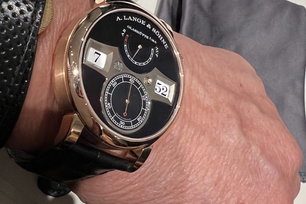 A. Lange & Sohne New Zeitwerk. A. Lange & Sohne New Zeitwerk.
