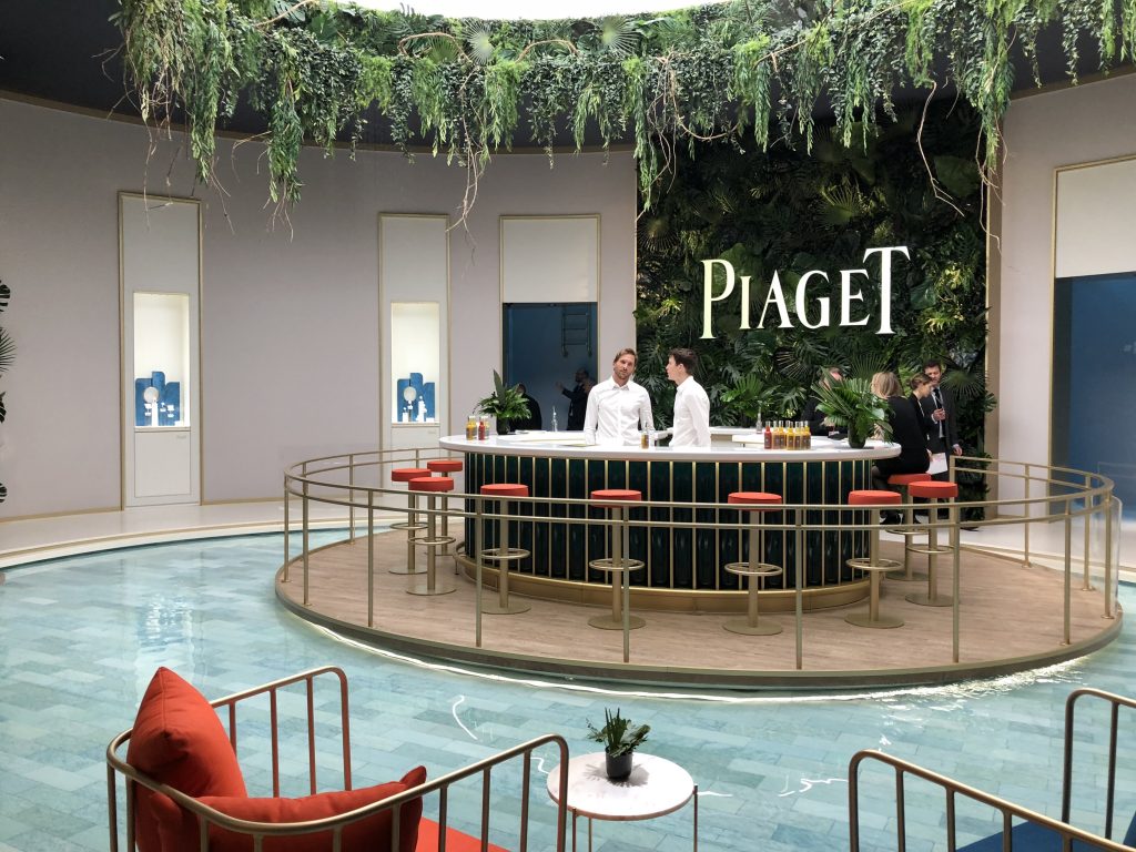 Piaget exhibition space at SIHH 2018