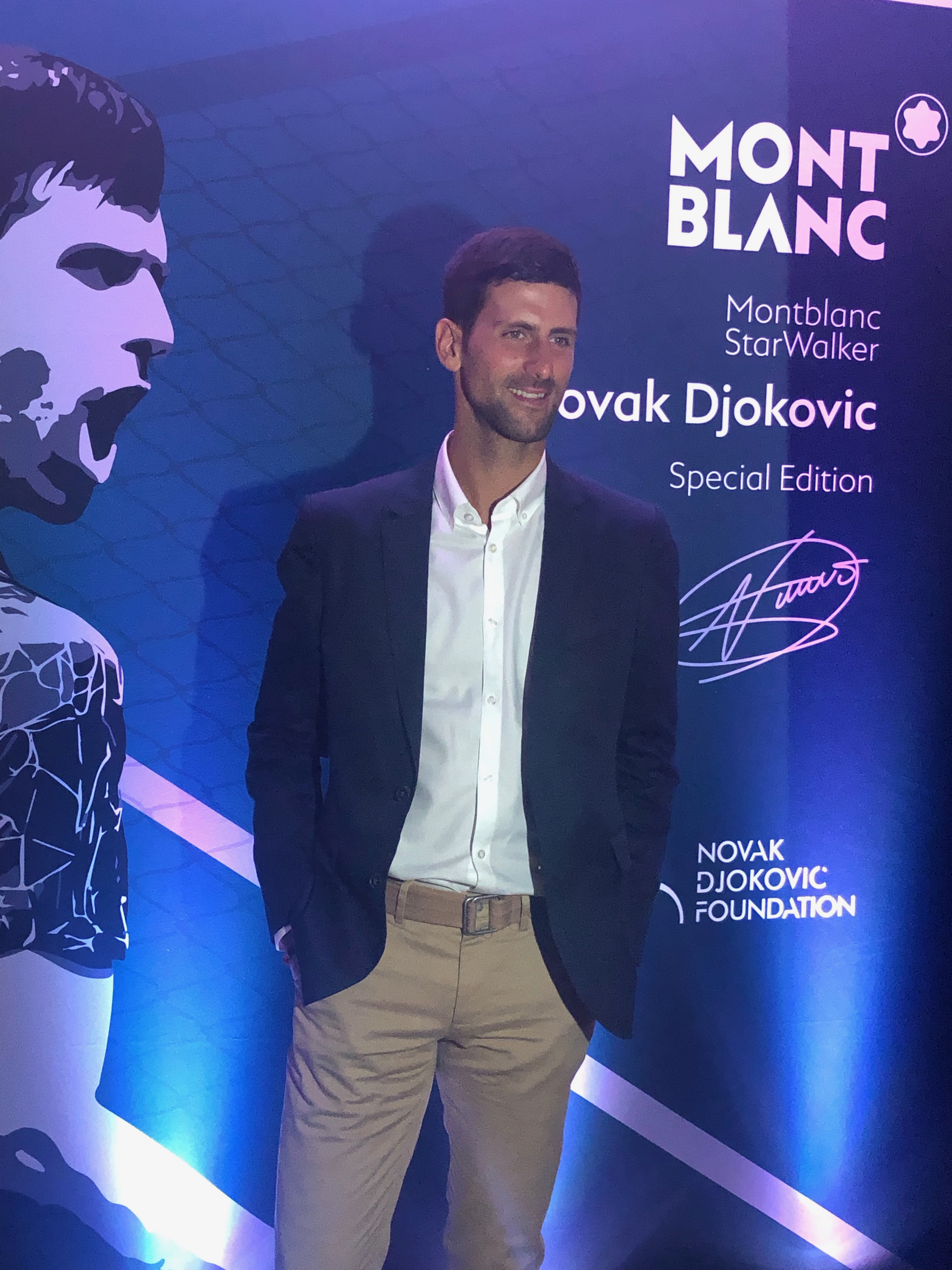 Novak Djokovic, Montblanc