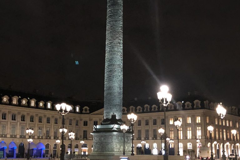 The Zenith corner store sits right on Place Vendome in Paris, with a view of the famed Column.