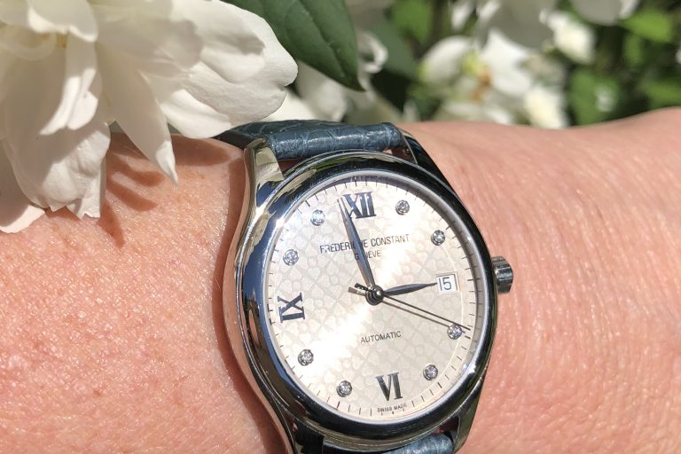 IMG_7113 Hands on with one of the Frederique Constant Ladies Automatic Collection, launched last night in London with Gwyneth Paltrow.