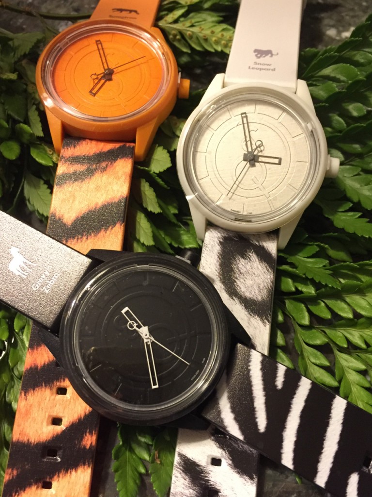 Q&Q Solar Powered watches celebrate endangered species. (Photo: R. Naas/ATimelyPerspective)