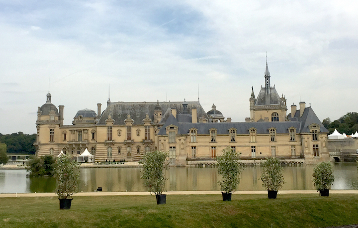 Domaine de Chantilly Chateau where the Chantilly Arts & Elegance Richard Mille event is held. 