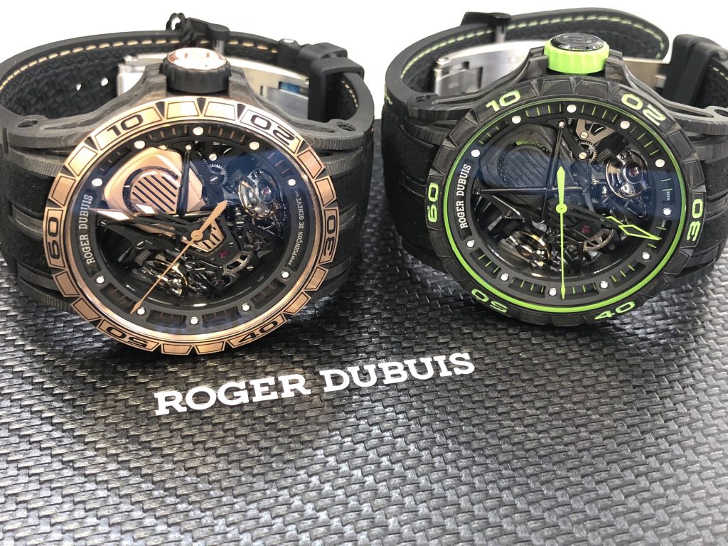 Roger Dubuis Aventador S watches (Photo: R. Naas)