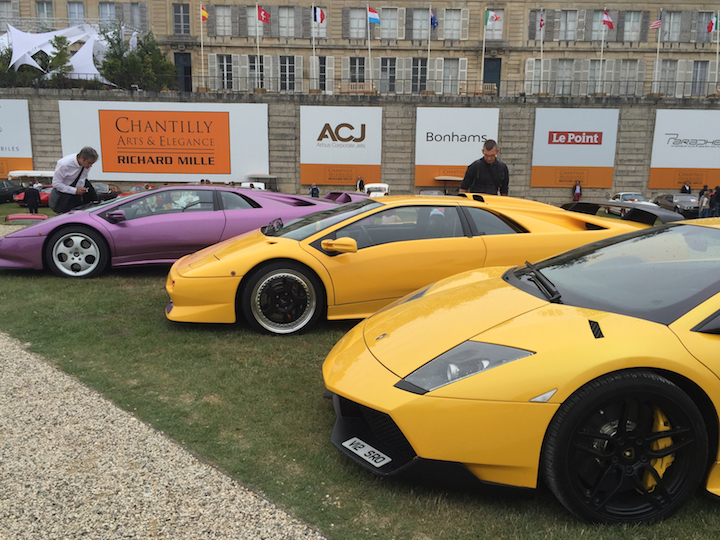 Concept and rare cars at Chantilly Arts & Elegance Richard Mille. 