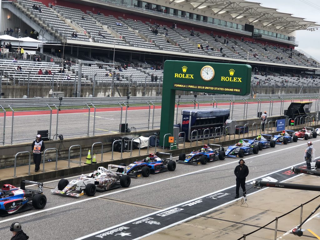 AT COTA with Rolex for the Formula 1 Pirelli 2018 United States Grand Prix