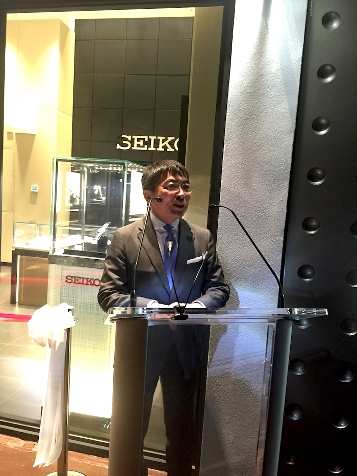 Akio Naito, Chairman of Seiko Corporation of America