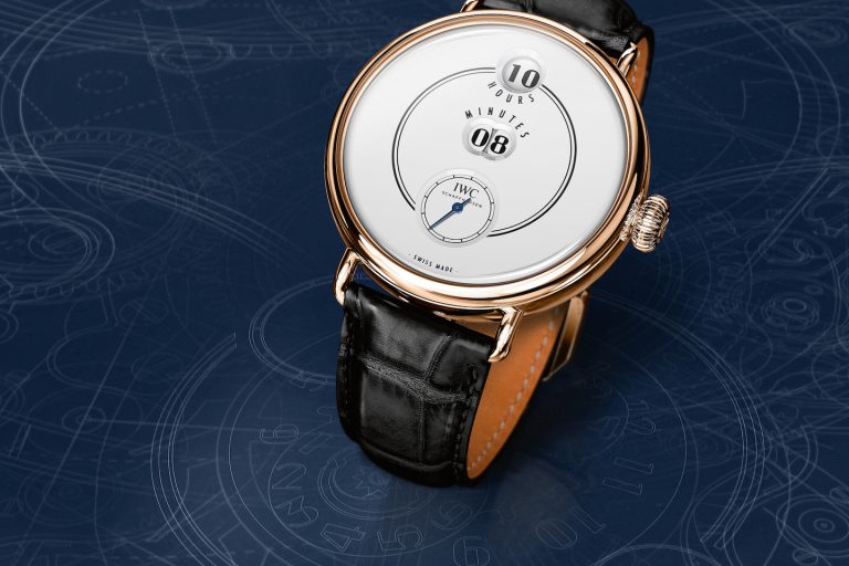 IW505002_Mood The all-new movement for the IWC Tribute to Pallweber Edition 150 Years watch has a patent pending for the ingenious mechanism.