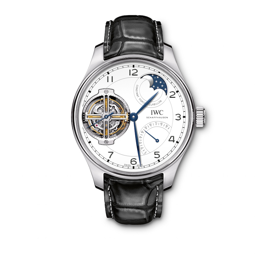 The IWC Portugieser Constant-Force Tourbillon Limited Edition 150 Years watch retails for just about $243,000.
