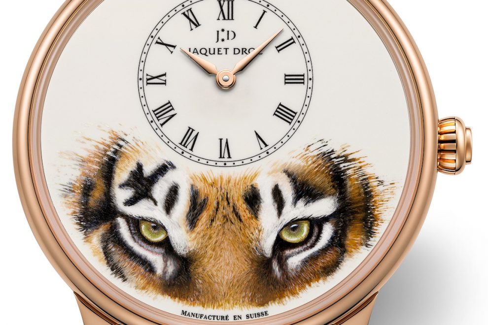 droz _PETITE HEURE MINUTE TIGER_FRONT Jaquet Droz Petite Heure Minutes Tiger
