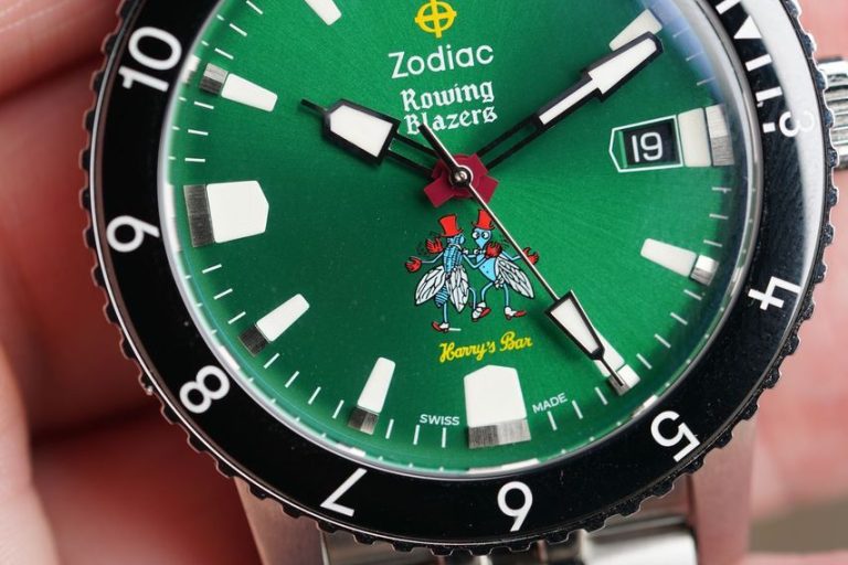 Rowing Blazers x Zodiac Harry’s Bar Super Sea Wolf watch 2 Rowing Blazers x Zodiac Harry's Bar Super Sea Wolf watch