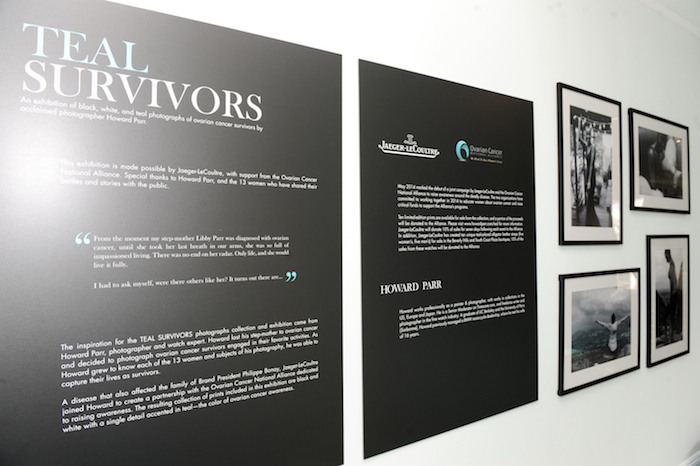 TEAL SURVIVORS (Howard Parr) photograph exhibit at the Jaeger-LeCoultre Beverly Hills Boutique 