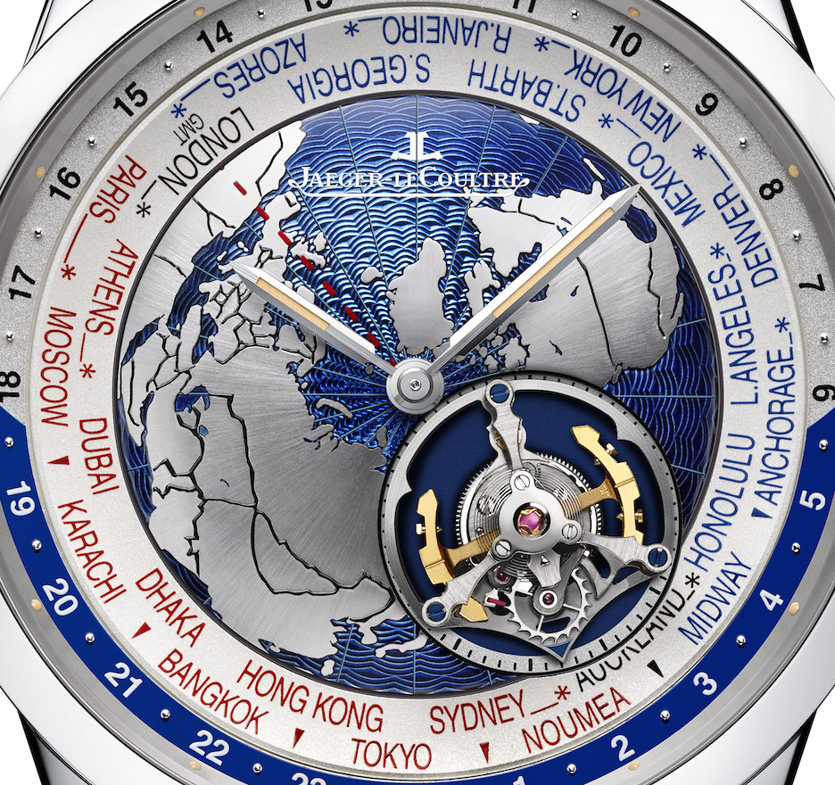 Jaeger-LeCoultre Geophysic Tourbillon Universal Time watch unveiled at SIHH 2017