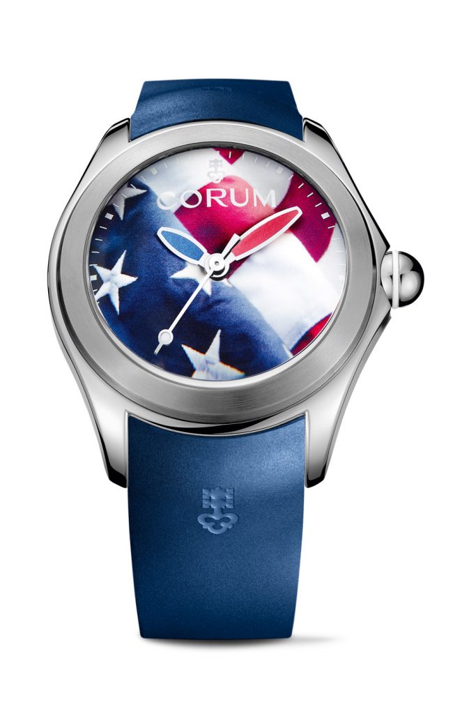 Corum Bubble American Flag 47mm watch is created in limited edition of 87 pieces