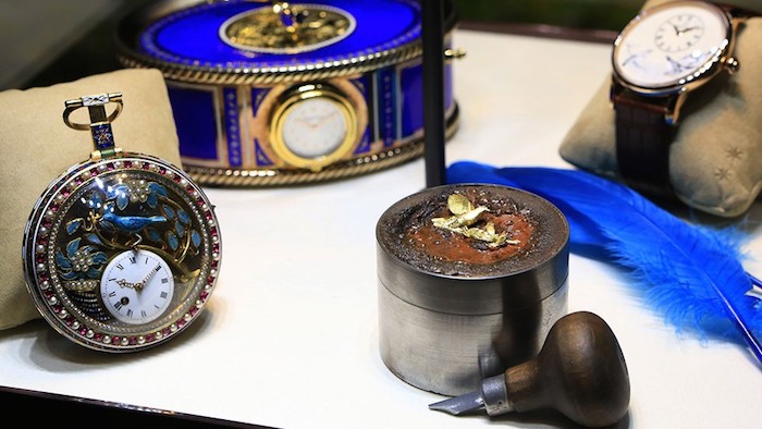Dozens of historic Jaquet Droz timepieces will be on display in Las Vegas. 
