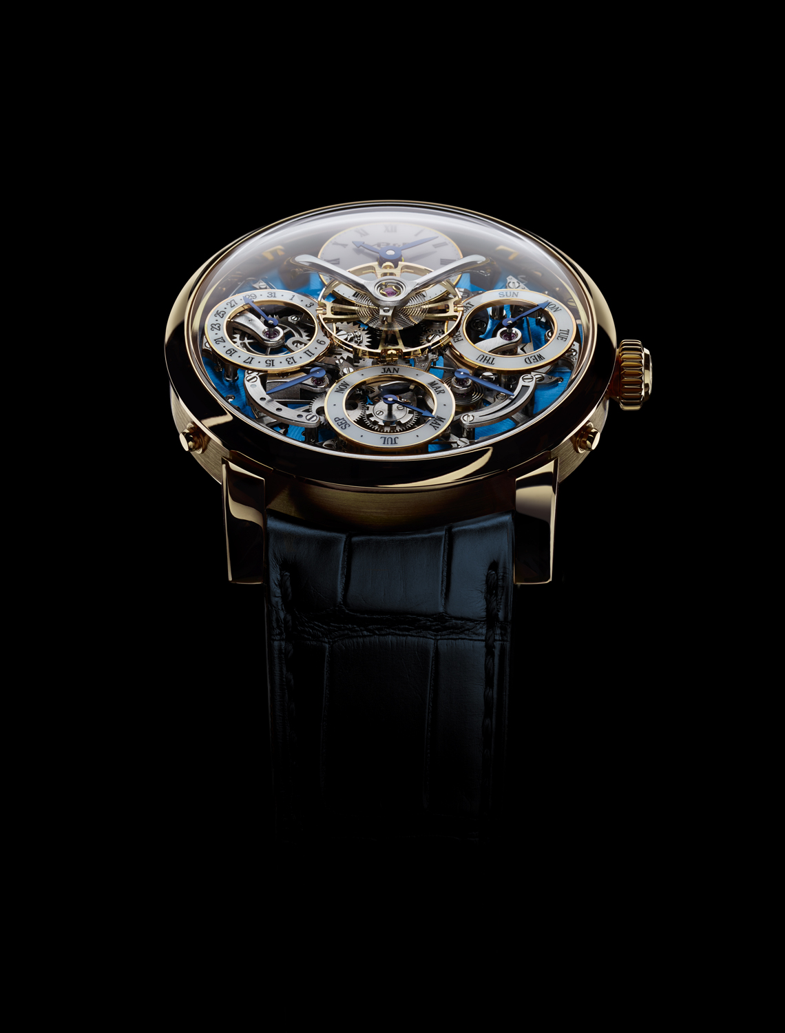 MB&F Legacy Machine Perpetual Yellow Gold