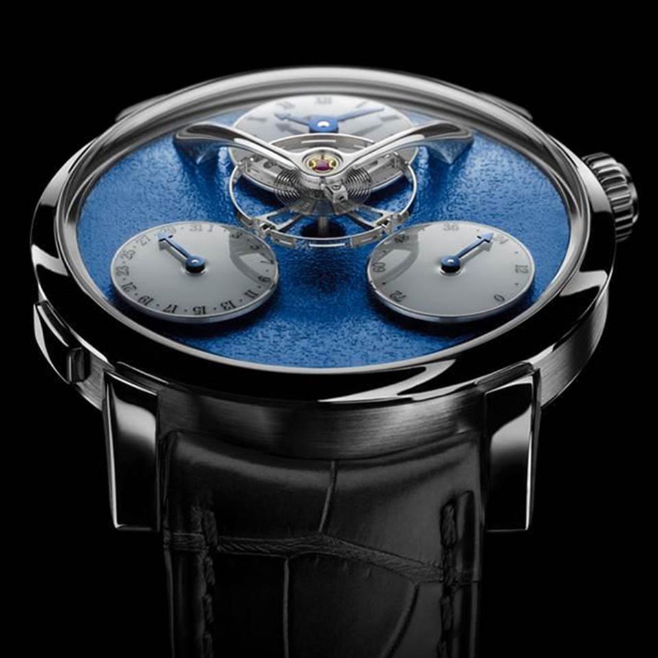 MB&F Legacy Machine Split Escapement made its US debut at WatchTime New York 2017.