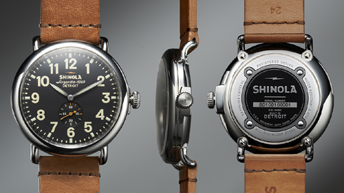 Made-in-America, Shinola's Runwell watch houses the Detroit-assembled Argonite movement 