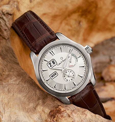 Carl F. Bucherer Manero Power Reserve with in-house caliber.