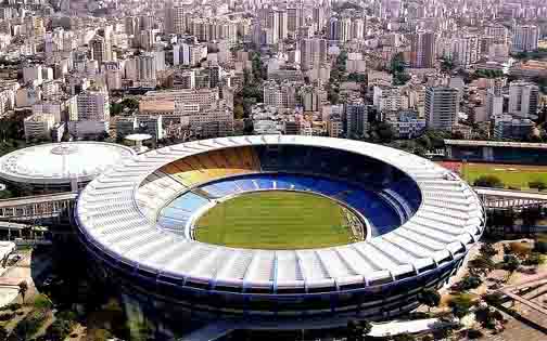 Brazil World Cup 2014, Maracan Stadium. 